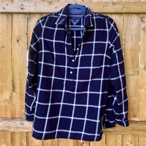 Fall Flannel | Tommy Hilfiger 🍁 | Quarter Buttondown